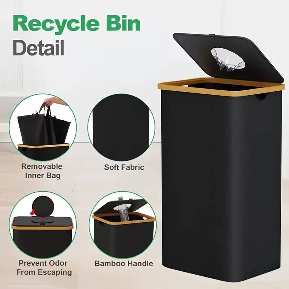 Foldable Large Storage Box with Inner Bag – 24L & 100L
