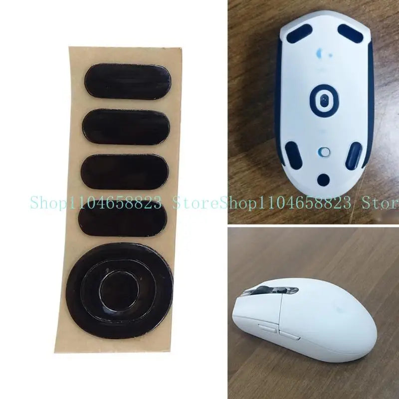 1Pack Professional Mouse Skates Stickers Mouse Feet Pad Glides Rounded Replacement for G304 G305 Zpaxo