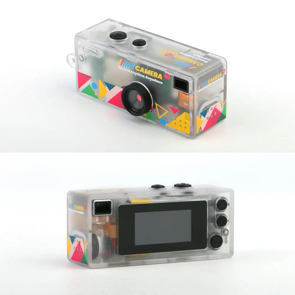 G6 Retro Mini Keychain Thumb Camera 1080P HD Recorder Built-in Flash Auto Focus 130° Wide Angle Lens LCD Screen Portable Camera Zpaxo