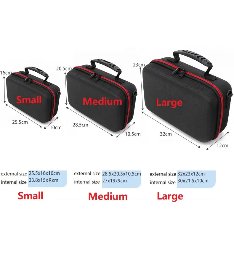 Protective Hard Drive Carry Case Bag Customizable Foam Lightweight Zpaxo