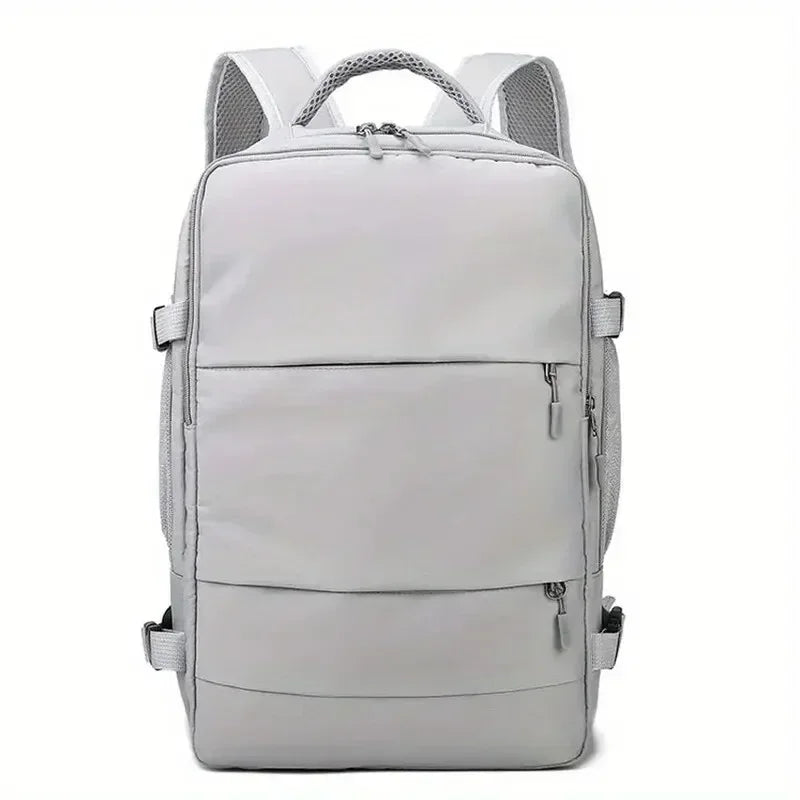 Water-resistant Independent Shoe Compartment Backpack Railing USB Zpaxo C