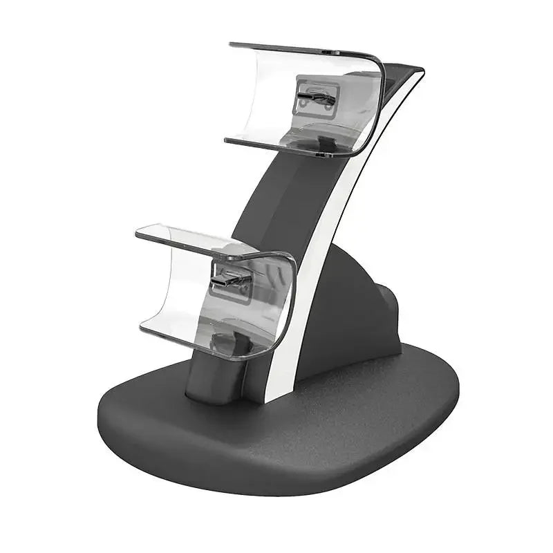 PS5 Controller Type-c Dual Sense Charging Station Dock Charger Stand Zpaxo black