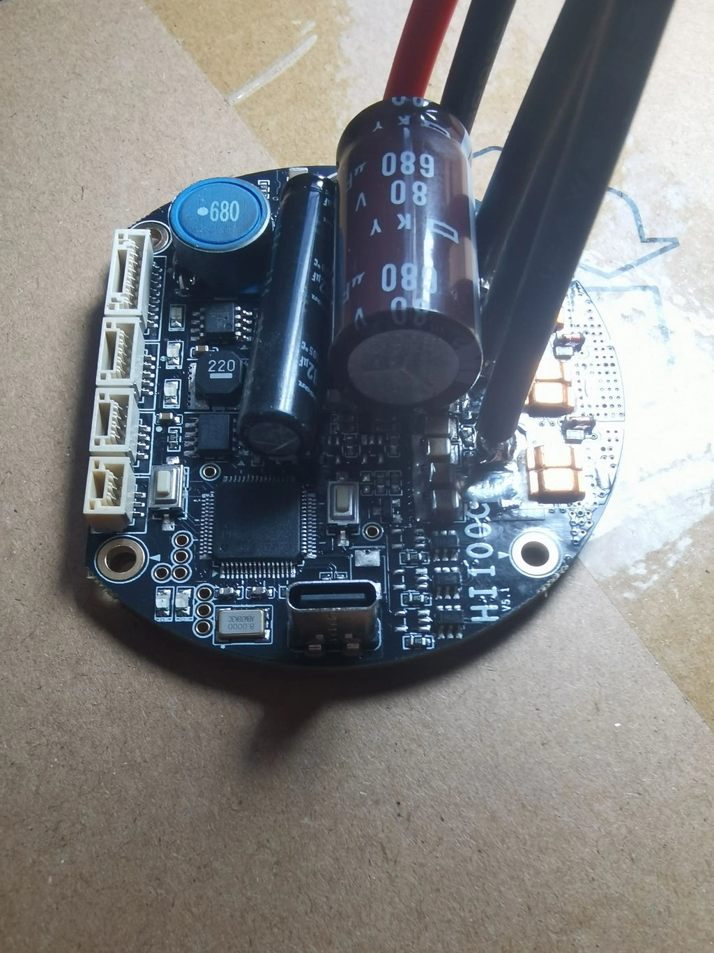 VESC R36 75100 Electric Skateboard Robot Joint Surfboard Benjamin Electrically Adjustable FOC Zpaxo A0- Finished board