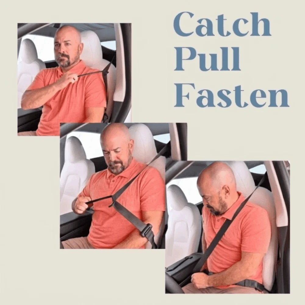 Universal Seniors Seatbelt Catcher Easy Use Convenient Grabber Senior Zpaxo