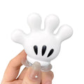 Cute Cartoon Multi-Function Suction Cup Hook Toothbrush Holder Towel Hook Data Cable Winder Bathroom Traceless Organizer Zpaxo White 2PCS