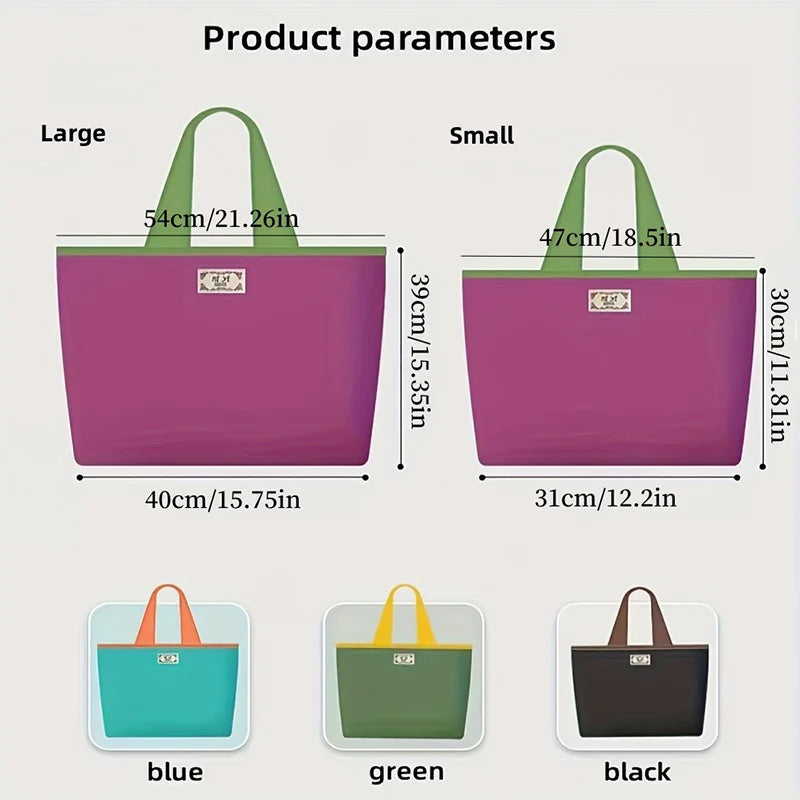 1-Pack Reusable Shopping Bag Large Capacity Foldable Drawstring