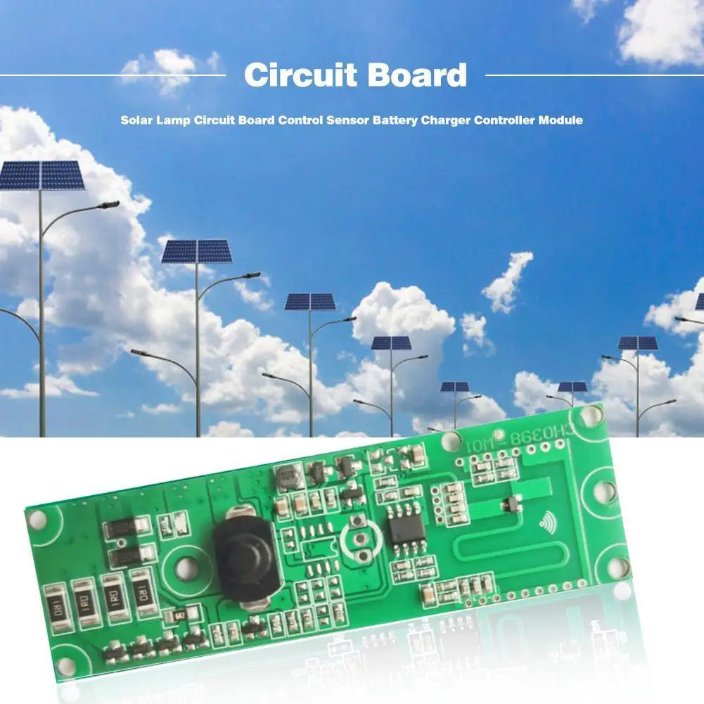 3 2V 7V Radar Induction Solar Wall Light PCB Lamp Control Board