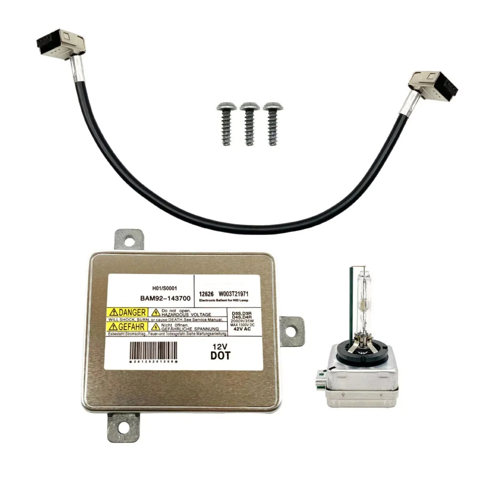 Xenon Ballast HID D3S Bulb Lamp Control Unit Computer Replacement
