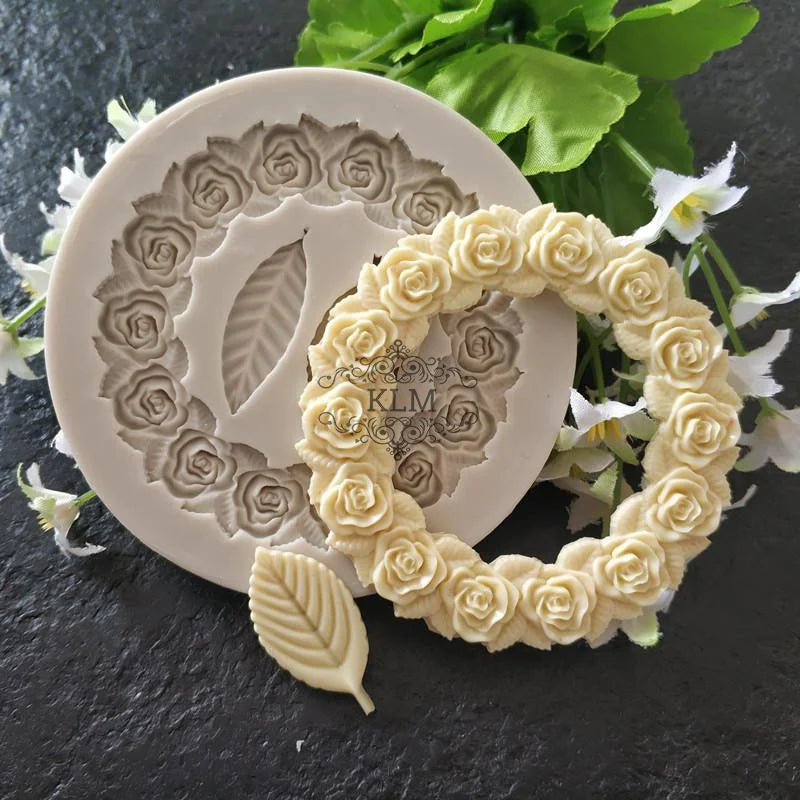 Leaf Silicone Mold Cake Decoration Accessories DIY Chocolate Zpaxo