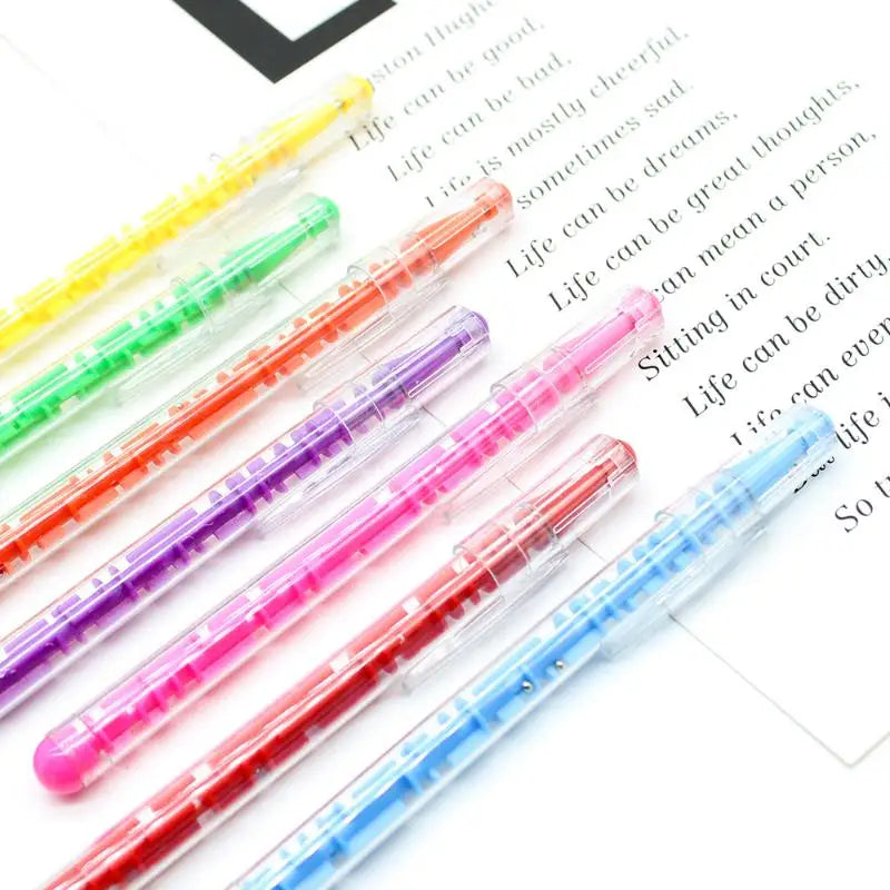 Ballpoint Pen Built-in Maze Game Stress Relief Creative Pens 2 Unique Zpaxo
