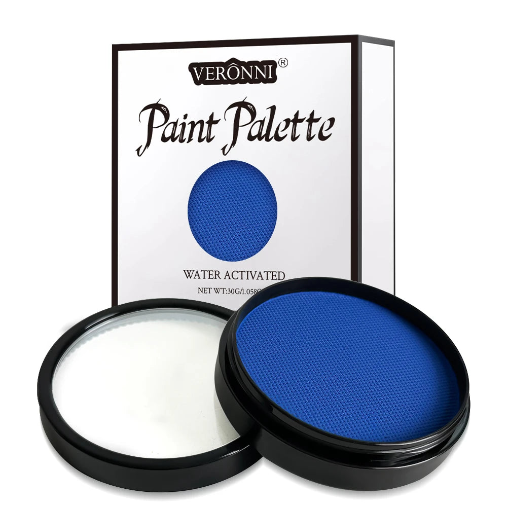 6 Face Paint Makeup Water Based Eyeliner Neon Body Art Halloween Zpaxo 01 blue