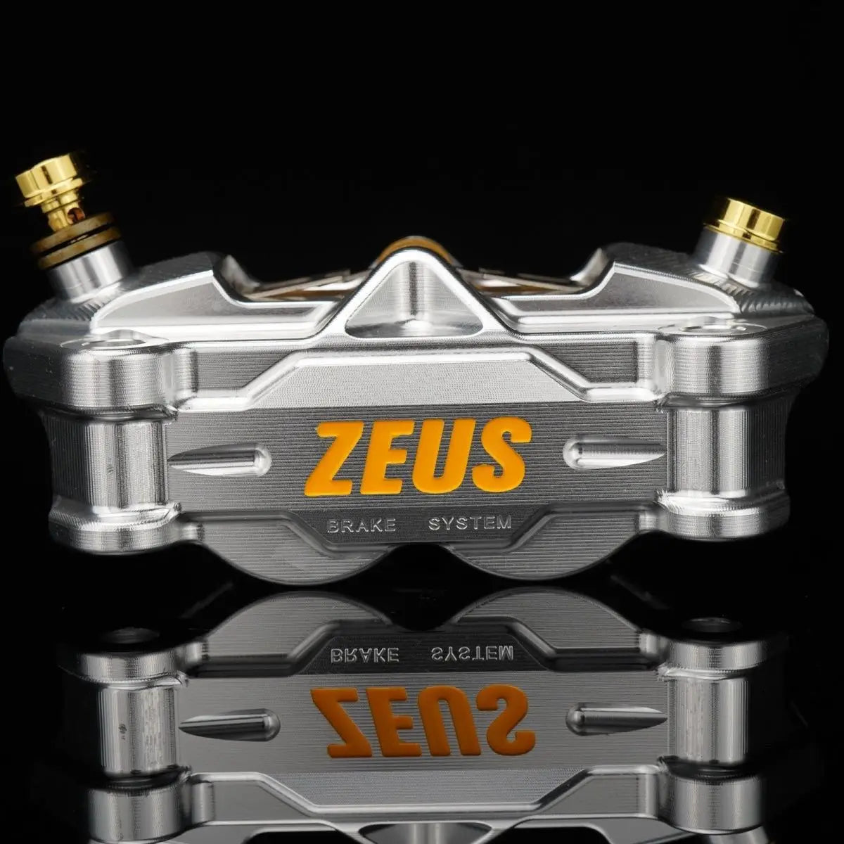 Zeus ES-432 Four-Piston Front Brake Caliper | CNC Aluminum