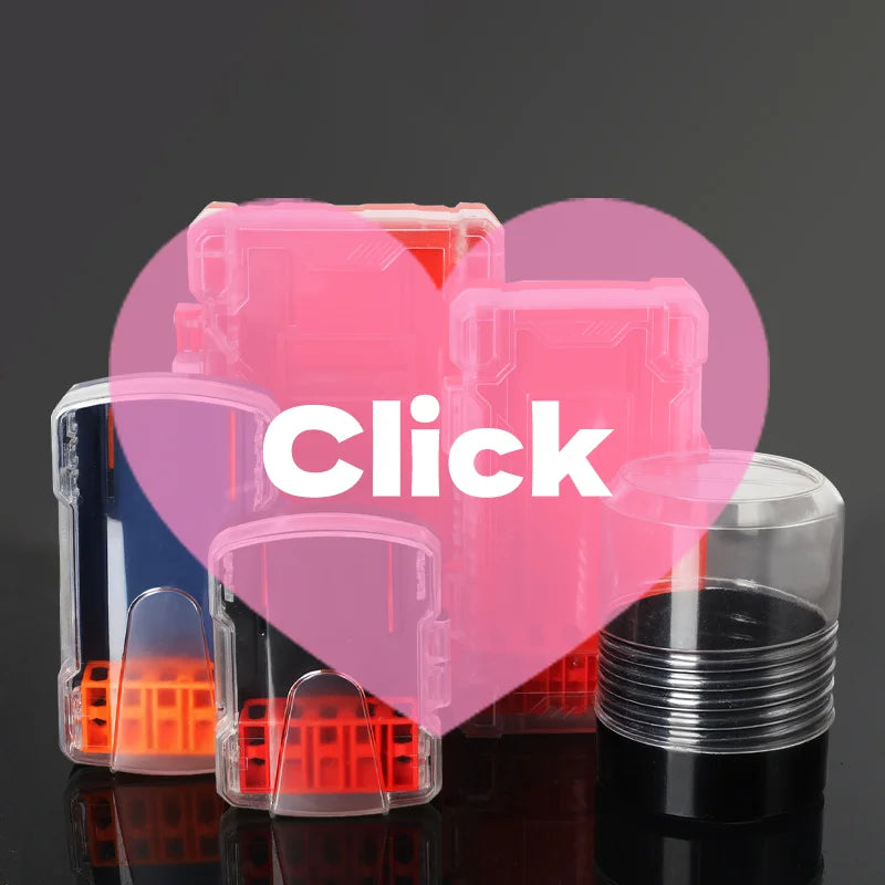 Drill Bit Storage Case Portable 6.35mm Hex Drill Bit Case 5 Sizes Water Resistant PVC Detachable Holder Hangable Storage Zpaxo