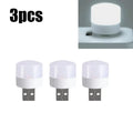 USB Plug-In LED Night Light – Warm White, Energy-Saving Pack