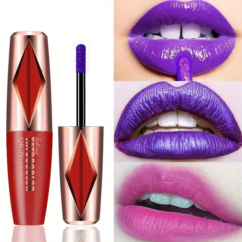 Tear Lip Gloss Matte Lipstick Non-stick Cup Waterproof Makeup