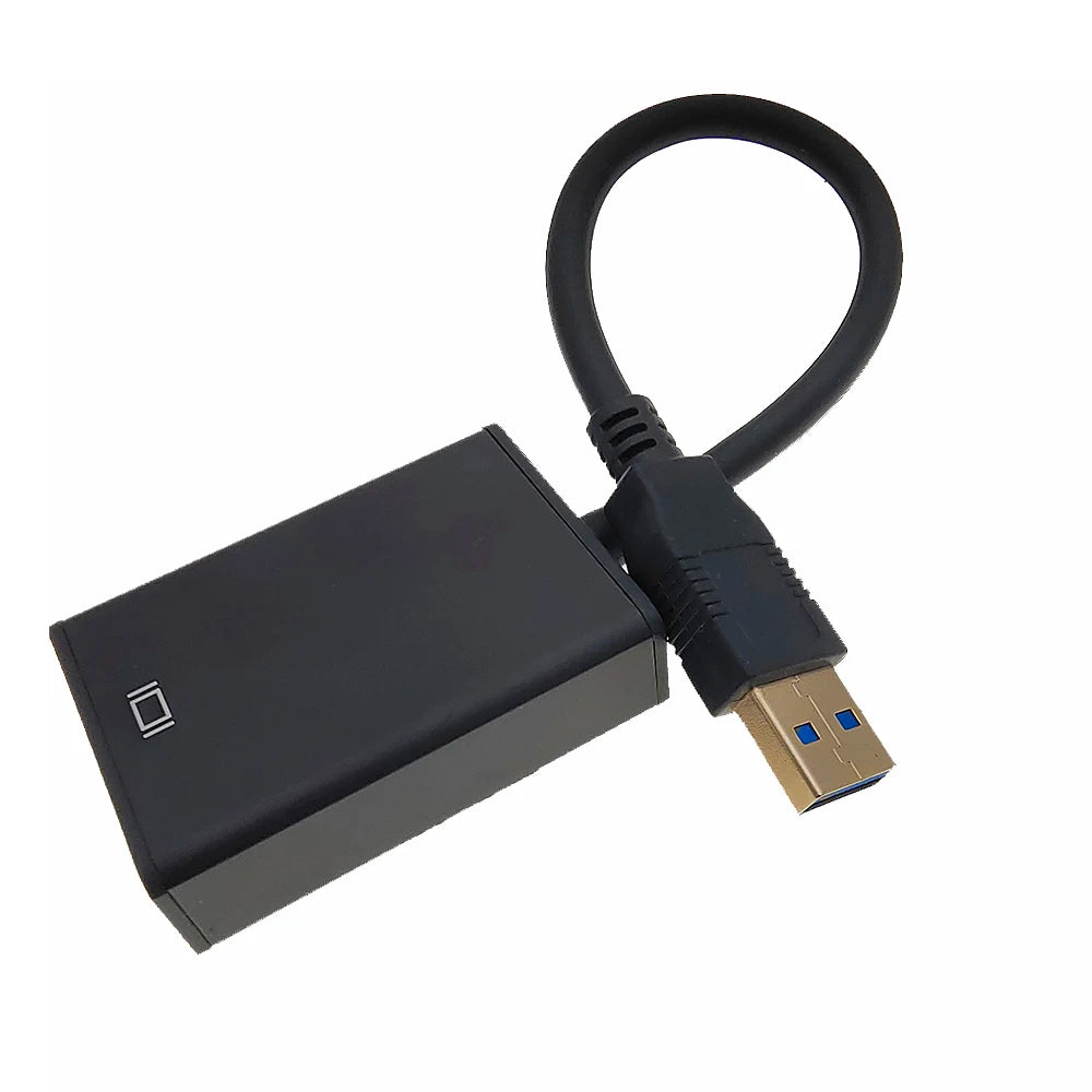 1080P 60HZ HD Portable USB 3.0 To HDMI-Compatible High Speed 5 Gbps Audio Video Adapter Converter Cable for Windows 7/8/10 PC Zpaxo