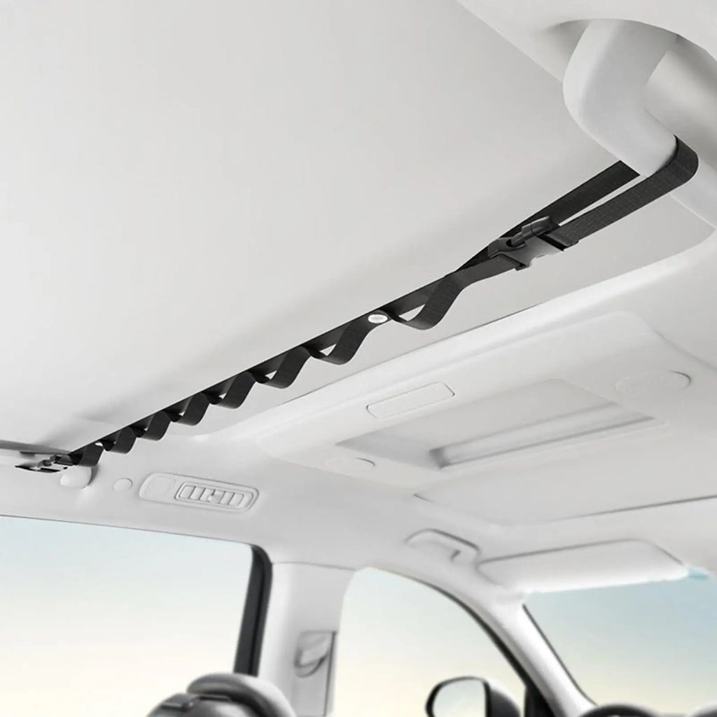 Portable Car Clothes Hanger Rope Large-Bearing Car Clothesline Adjustable Clothes Storage Hanger for Traveling Clothesline Zpaxo