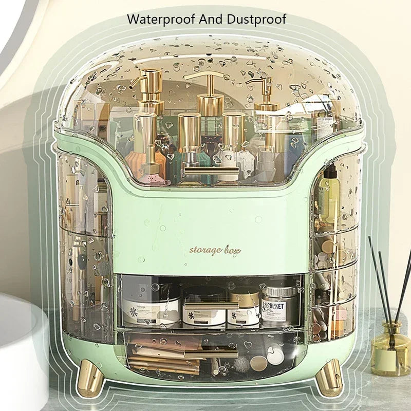 Cosmetic Box Drawer Makeup Jewelry Nordic Capacity Large Bathroom