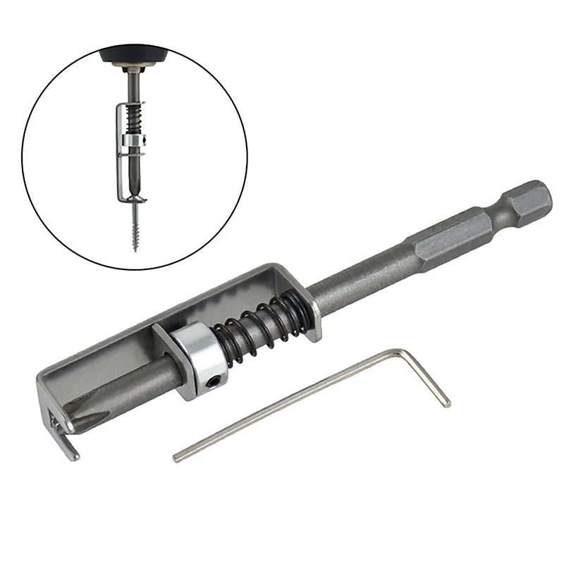 Heavy-duty Spring-loaded Screw Holder Bit Anti-drop Wear Resistant Zpaxo