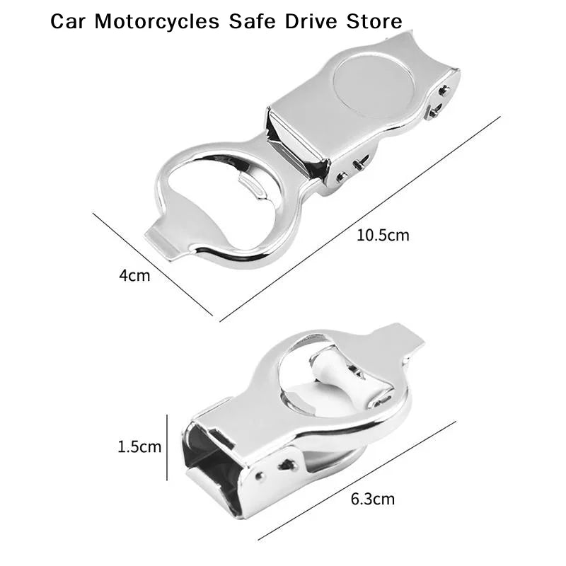 Multifunctional Folding Bottle Opener Sealed Lid Stainless Steel