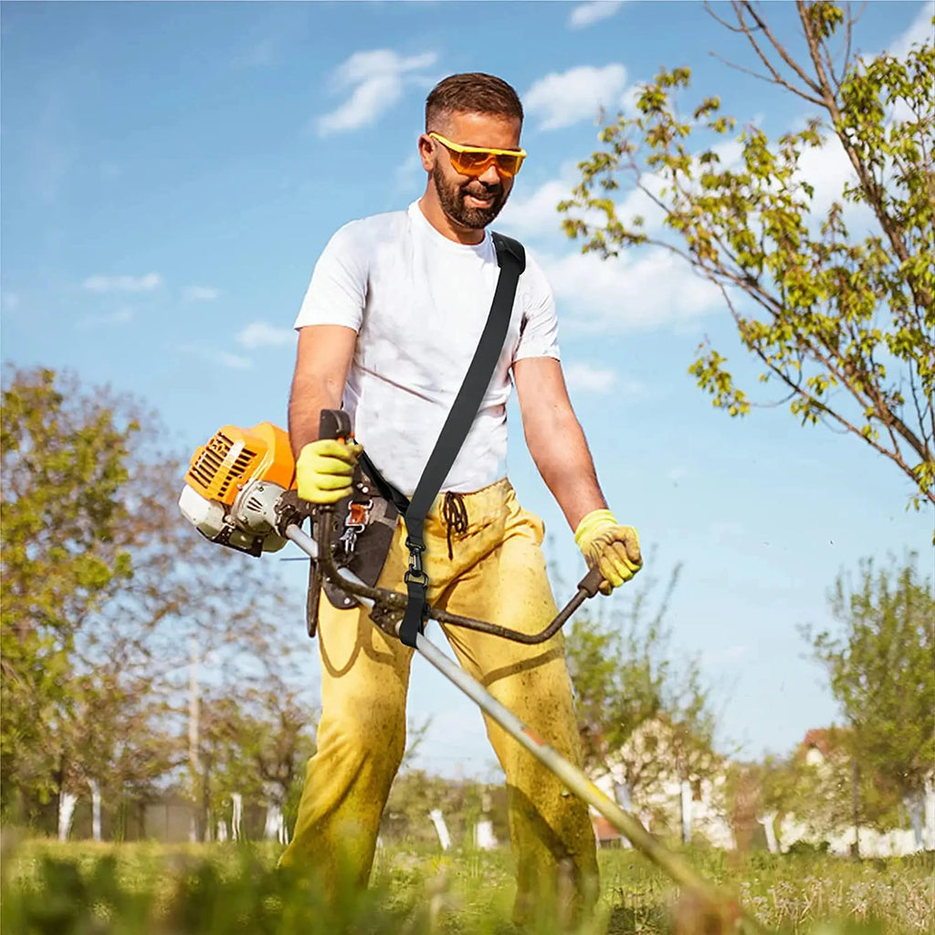 Adjustable Shoulder Strap Nylon Harness for Grass Trimmer Pruning Machine Gardening Tools Zpaxo
