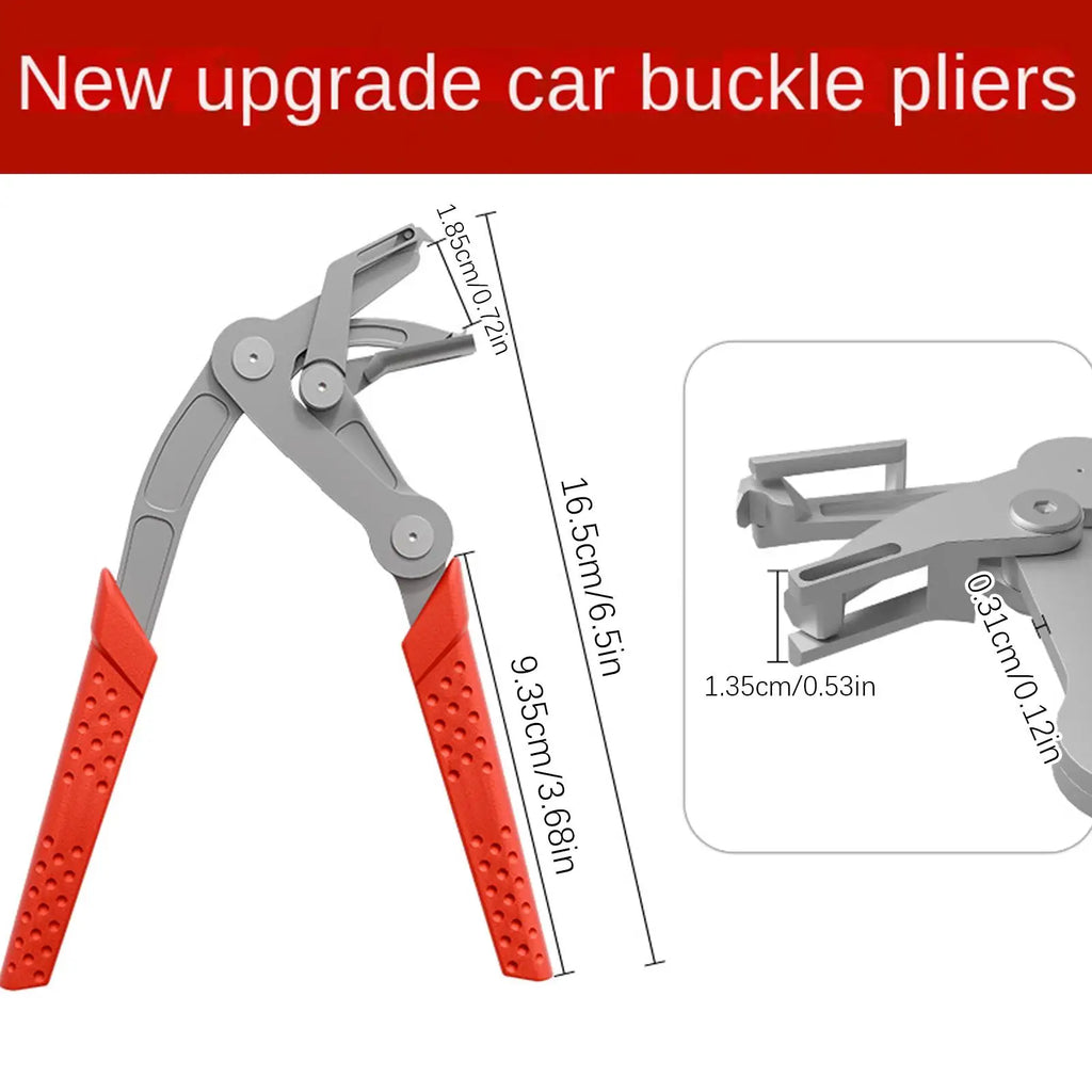 Car Clip Removal Pliers Plastic Rubber Round Nail Fastener Remover Tool For Car Interior Door Panel Chassis Trunk Repair Tool Zpaxo