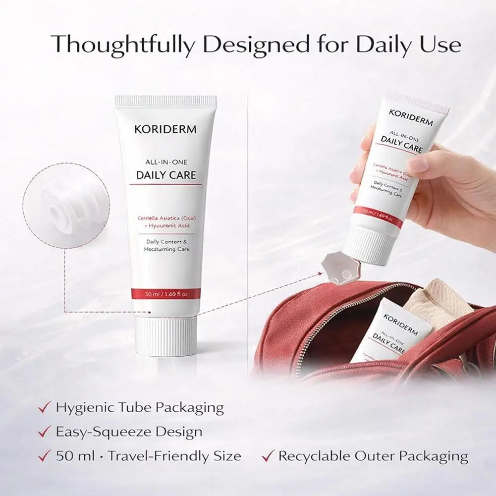 Centella Asiatica Face Cream Hyaluronic Acid Moisturizer Nourish Dry Skin Smoothing Rejuvenation Strengthen Barrier Skin Care Zpaxo