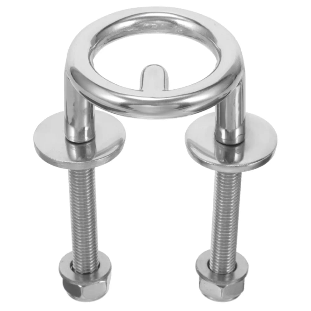 Stainless Steel Water Ski Tow Ring Marine Grade Durable Construction Zpaxo Water slide ring