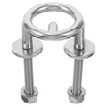 Stainless Steel Water Ski Tow Ring Marine Grade Durable Construction Zpaxo Water slide ring