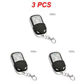1PC/50PCS Wireless RF Remote Control 433MHz Electric Gate Garage Door Remote Control Key Fob Duplicator Controller Zpaxo 3PCS