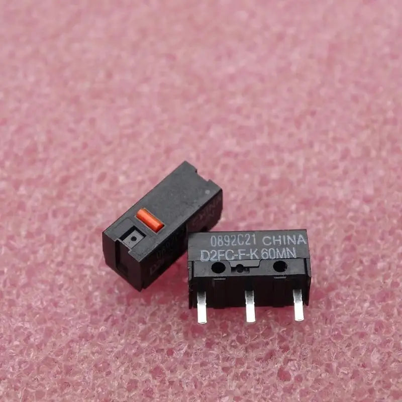 652F Mouse Microswitch D2FC-F-K Red Dot 60M Clicks Micro Switch Zpaxo CN