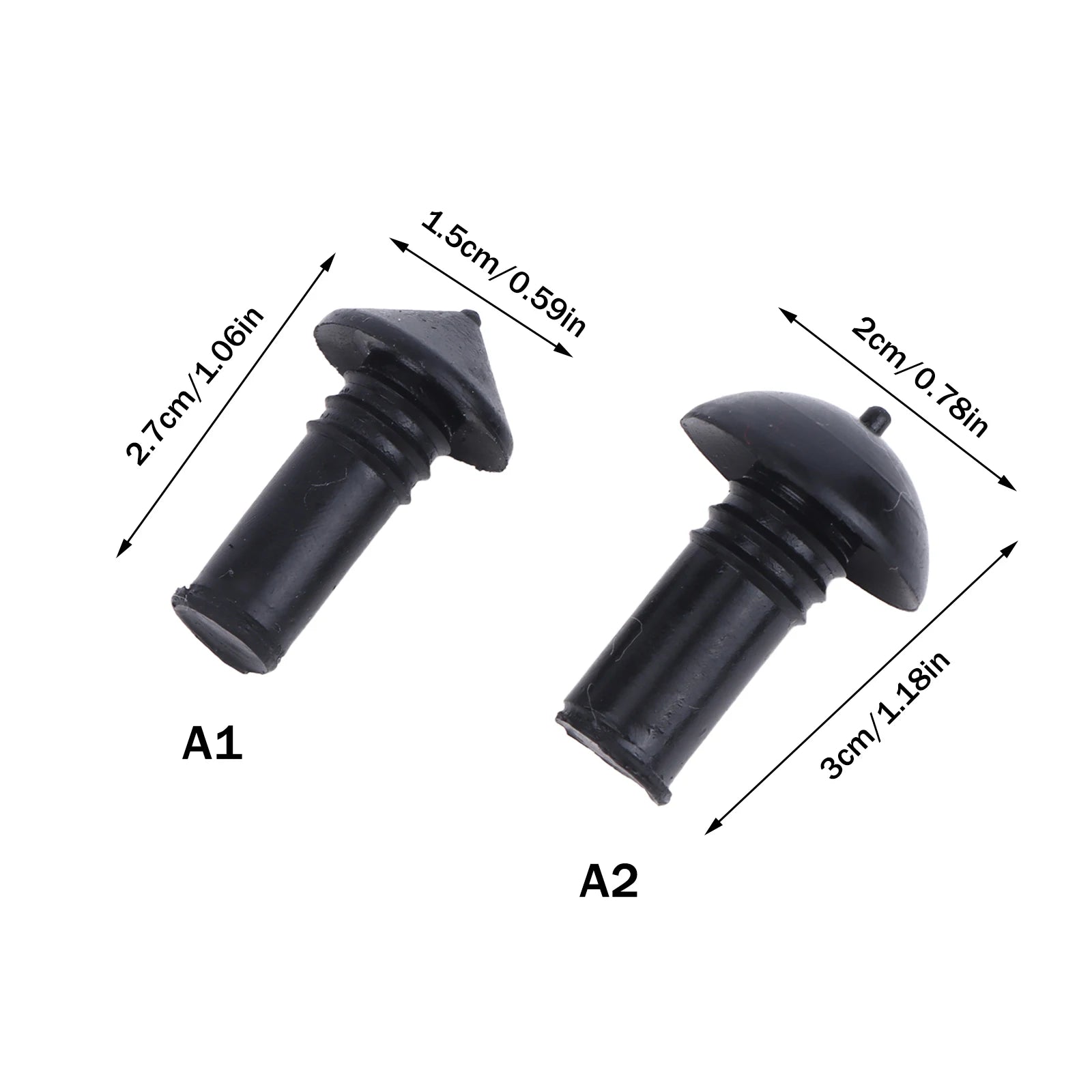 Car Motorcycle Comprehensive Tire Repair Tools Puncture Mushroom Plug Zpaxo