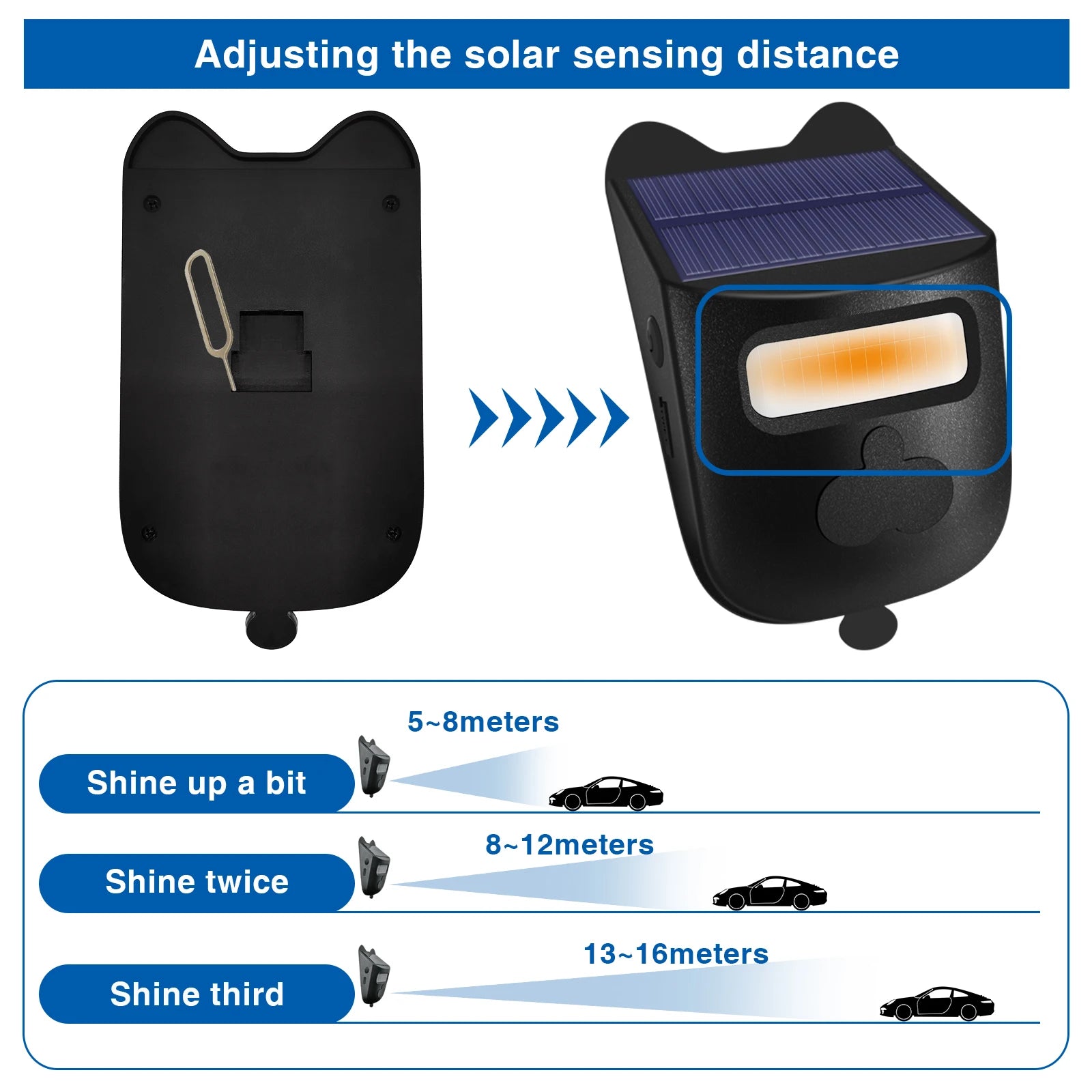 Long Range Solar Driveway Alarm Wireless IP60 Infrared Motion Sensor Detector DIY Security Alert System Monitor Zpaxo