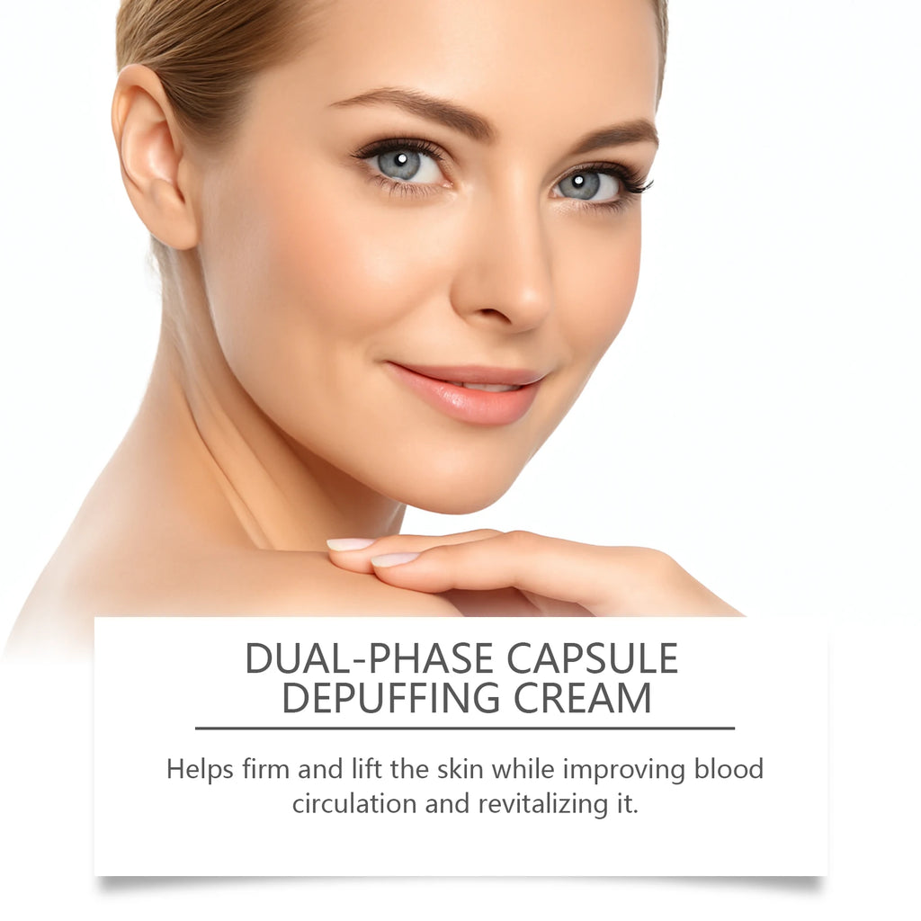 Dual Effect Capsule Care Cream Firming Moisturizer for Face and Body Winter Skincare Holiday Gift Set with Deep Hydration 50g Zpaxo