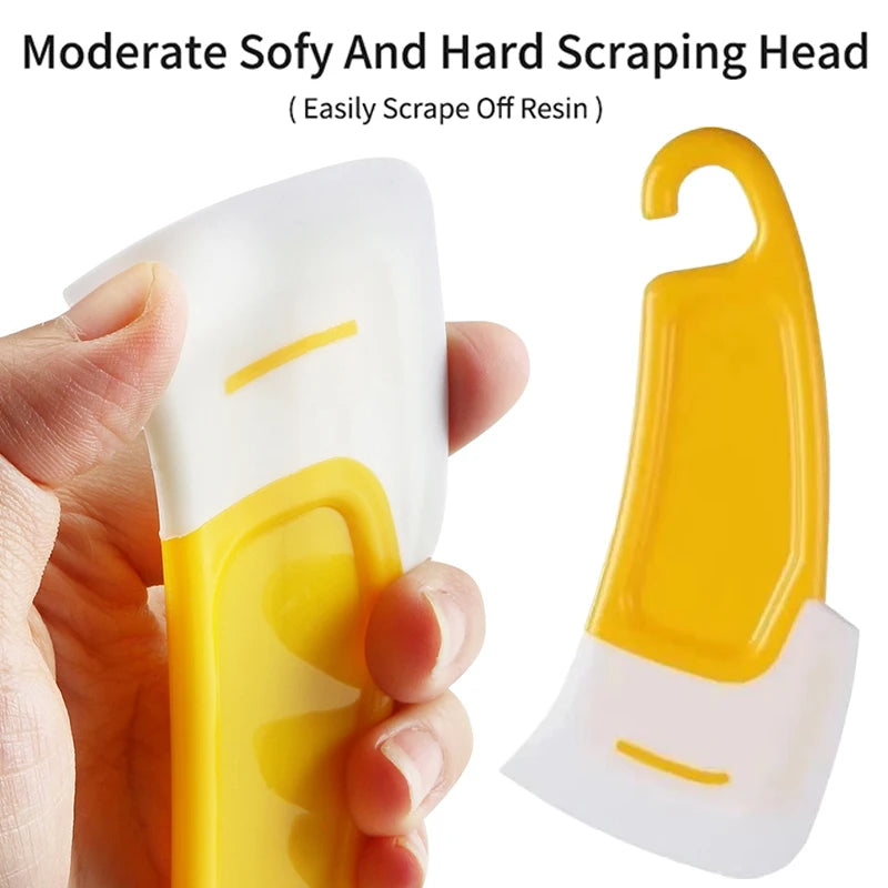 2/5/8Pcs 3D Printers Reservoir Maintenance Tools, Light-Curing Resin Cleaning Scrapers Zpaxo