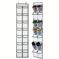 Shoe Storage Rack Door Hanging Organizer 14 24 Mesh Bags Wardrobe