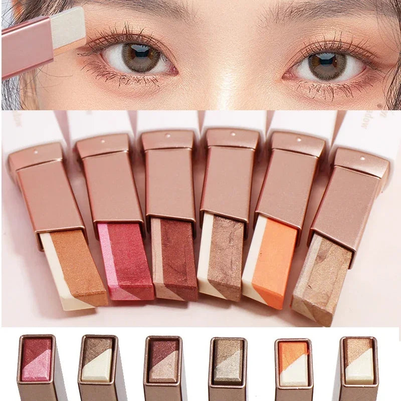 1 Pearly Glitter Highlighter Eyeshadow Stick Waterproof Long Lasting