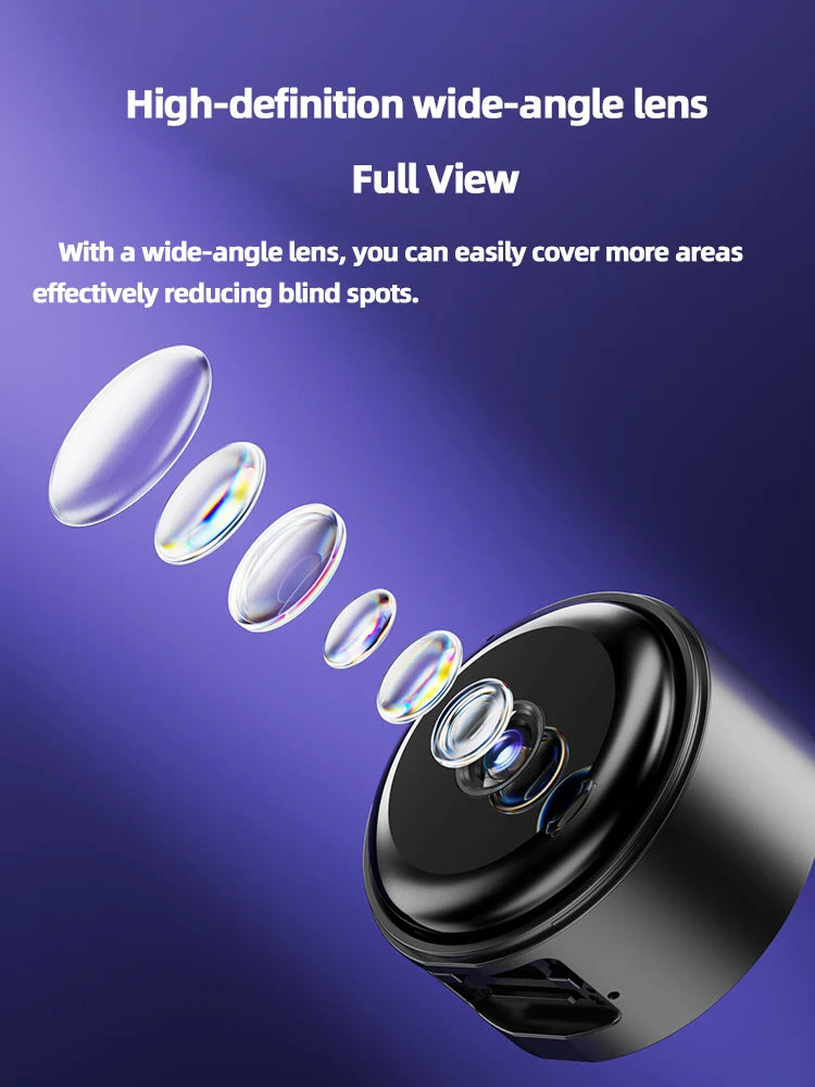 Mini Security Battery Camera 5MP HD Indoor Human Detection Micro Smart Home Small Recorder Video Surveillance Monitor IP Cameras Zpaxo