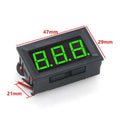 Three-wire Digital Voltmeter Meter DC 100V 10A Ammeter Dual Volt