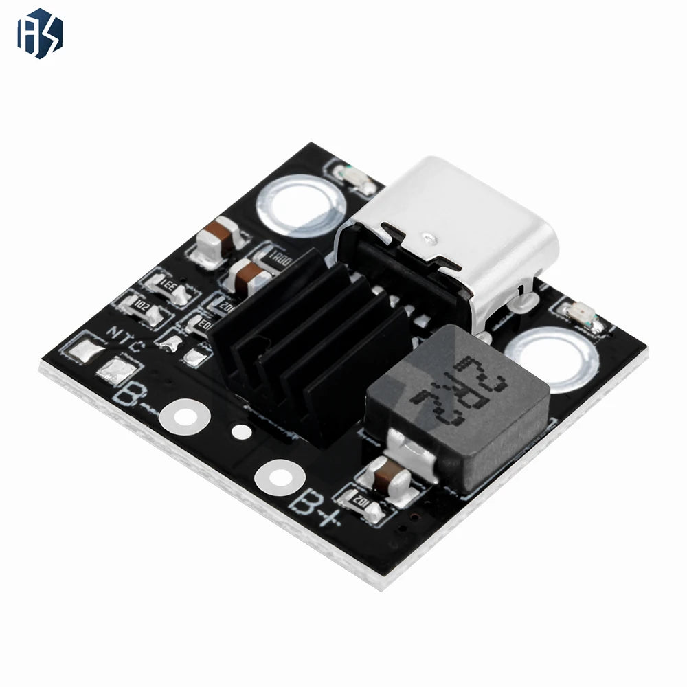 Type-C 1S Charge & Boost Power Module, 5V 2.8A/3.6A Output, with Dual Overcharge and Over-Temperature Protection Zpaxo