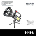 ESMARTER LED Flashlight – USB Rechargeable Waterproof Spotlight