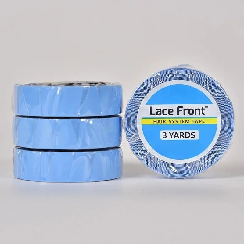 Hair System Tape Double Side Ultra Hold Hair Extension Tapes For Lace Closure 3Yards Lace Front Wig Glue Zpaxo