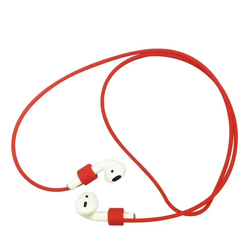 Magnetic Silicone Anti-Lost Neck Strap for AirPods (1–5 Pack)
