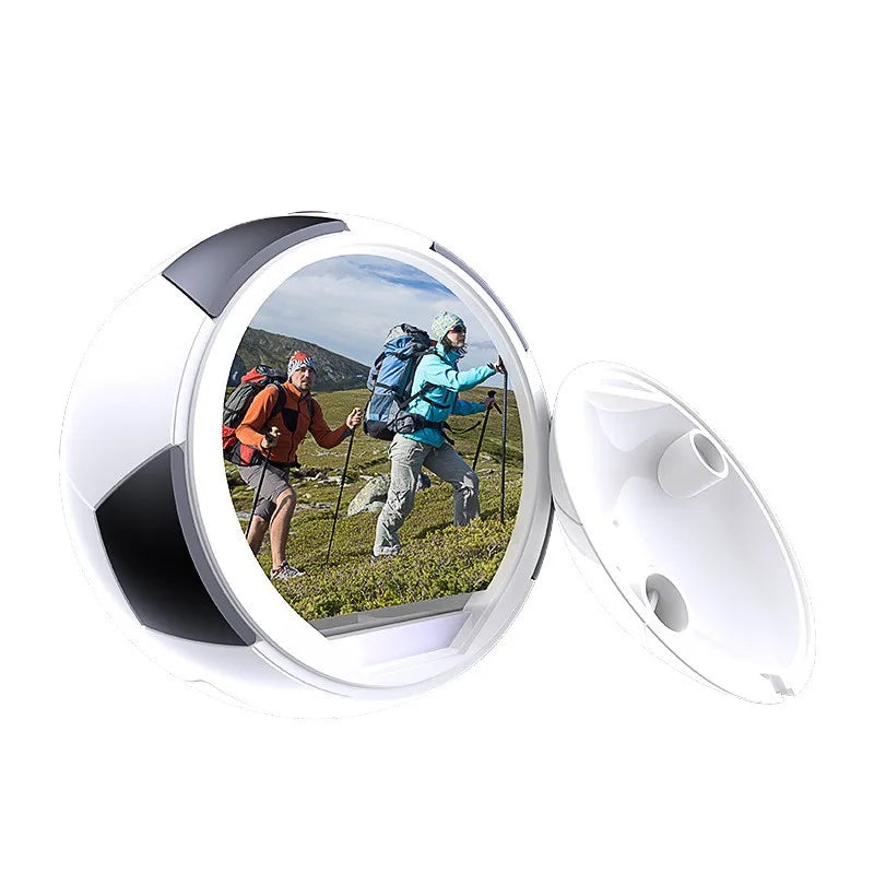 Portable 1080P HD Thumb Camera 130 Wide-angle Outdoor Soccer Shape