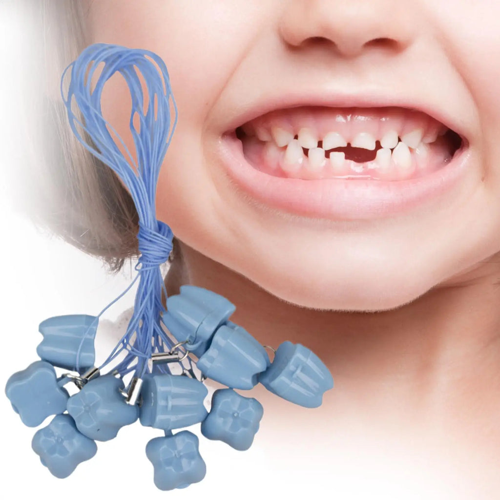 Baby Teeth Box 10 Pieces Teeth Shape Savers Tooth Storage Box For Child Toddler Boy Girl Home Travel Nursery School Preservation Zpaxo