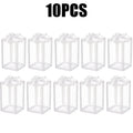 Clear PVC Plastic Candy Favor Box Transparent Container Wedding