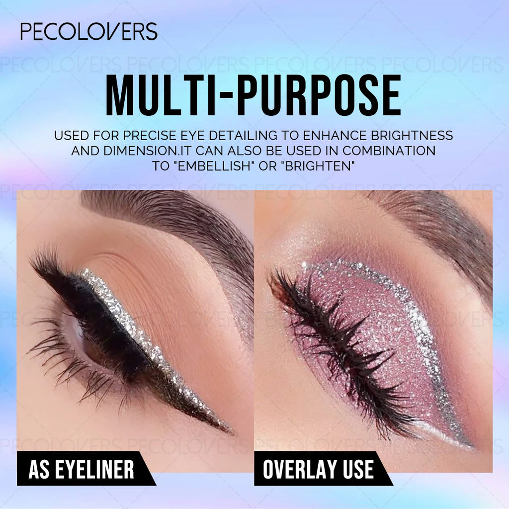 Glittering Makeup Brightening Smooth Finish Pearlescent Glitter Zpaxo