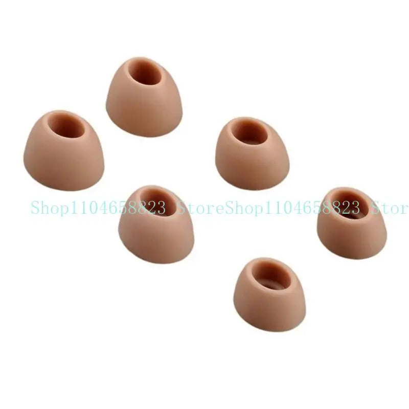 Comfortable Silicone Earbud Covers Large Medium Small w300bt Noise Zpaxo brown China Mainland