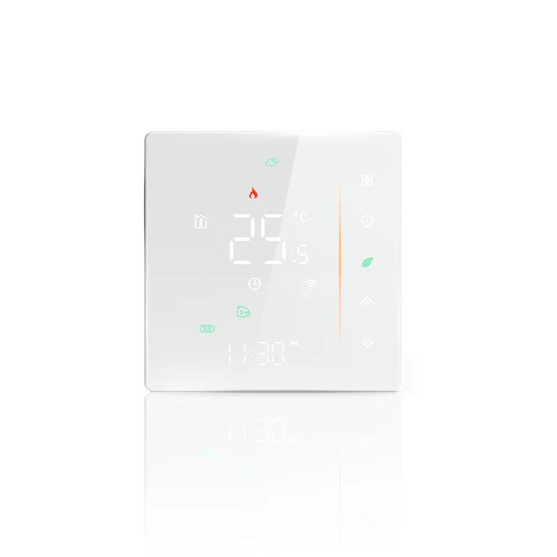 Wifi Heating Thermostat Warm Floor Gas Boiler Digital Temperature Controller 220V Tuya Smart Life Alexa Google Home Assistant Zpaxo White WZ-006-GA China Mainland
