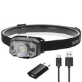 POCKETMAN IR Sensor LED Headlamp – USB-C Rechargeable, IPX4